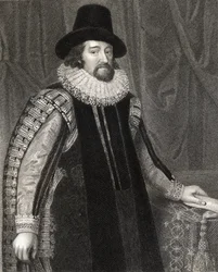 Portret van Francis Bacon (1561-1626) Burggraaf St Albans, uit 